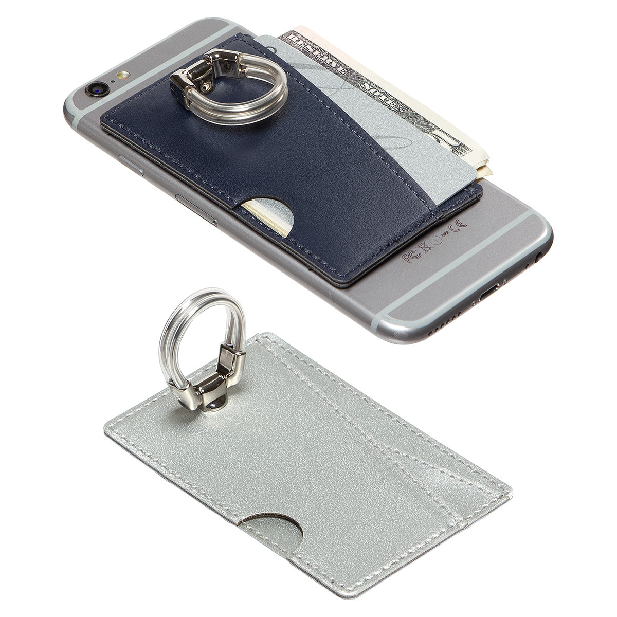 Aspen Phone Wallet with Finger Ring + Car Vent Mount