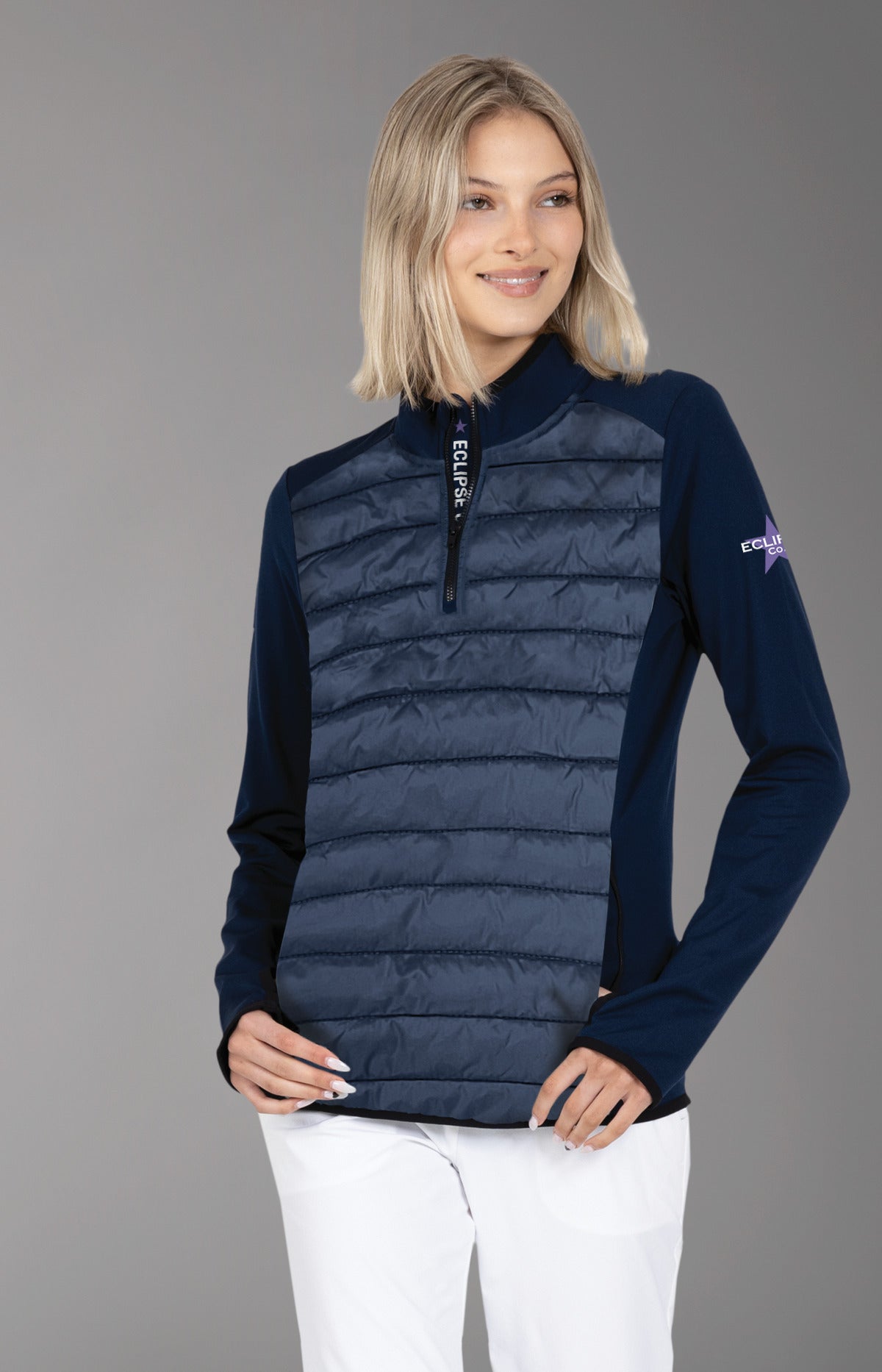 Ember Quilted 1/2 Zip