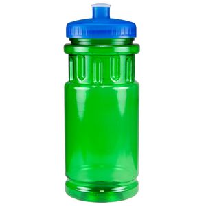 Translucent Green/Translucent Blue Lid Blank