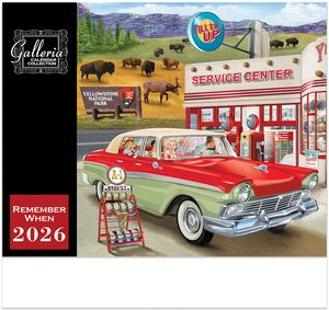 Galleria Wall Calendar 2026 Remember When Calendar