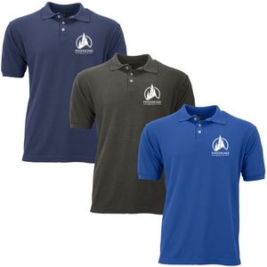 M&O Men's Soft Touch Polo Screened