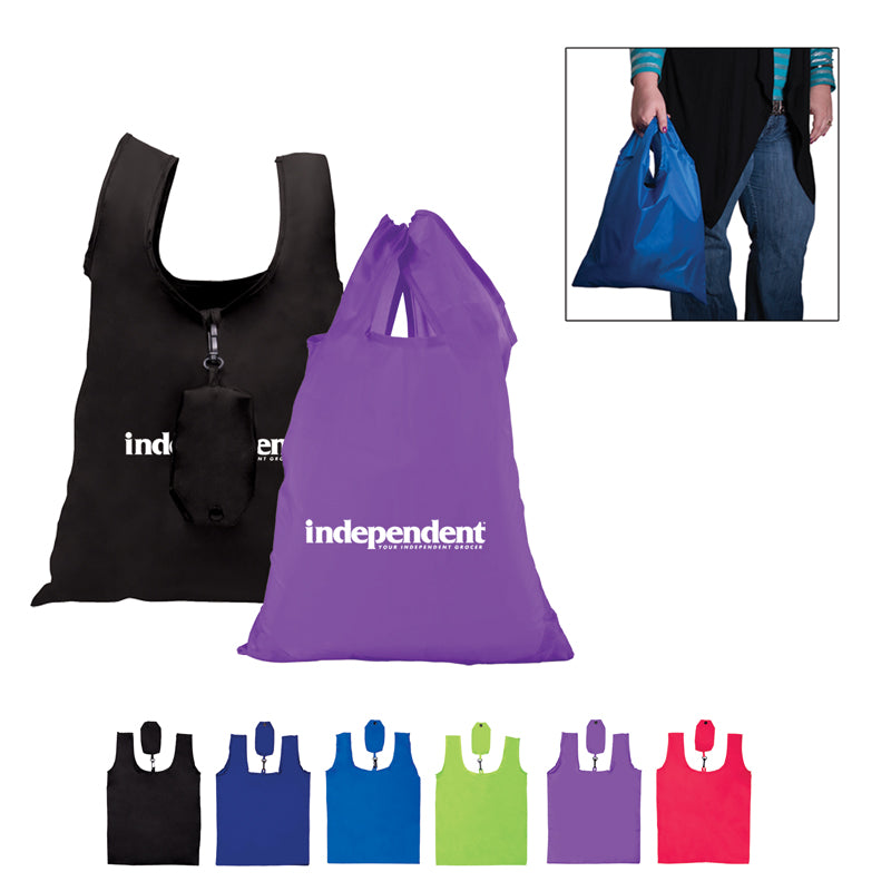 Polyester Folding Grocery Tote