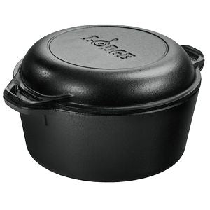 5 Qt. Lodge® Cast Iron Double Dutch Oven