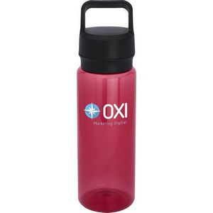 Transparent Red/Black Logo Front View