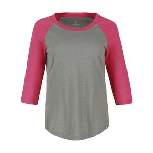 Heather Magenta Pink/Heather Gray Blank