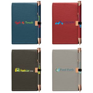 Note Caddy & Crosby Rose Gold Pen Gift Set - ColorJet