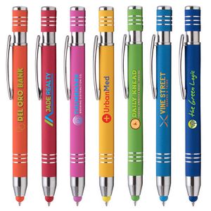 Marin Softy w/ Stylus - ColorJet- Full Color Metal Pen