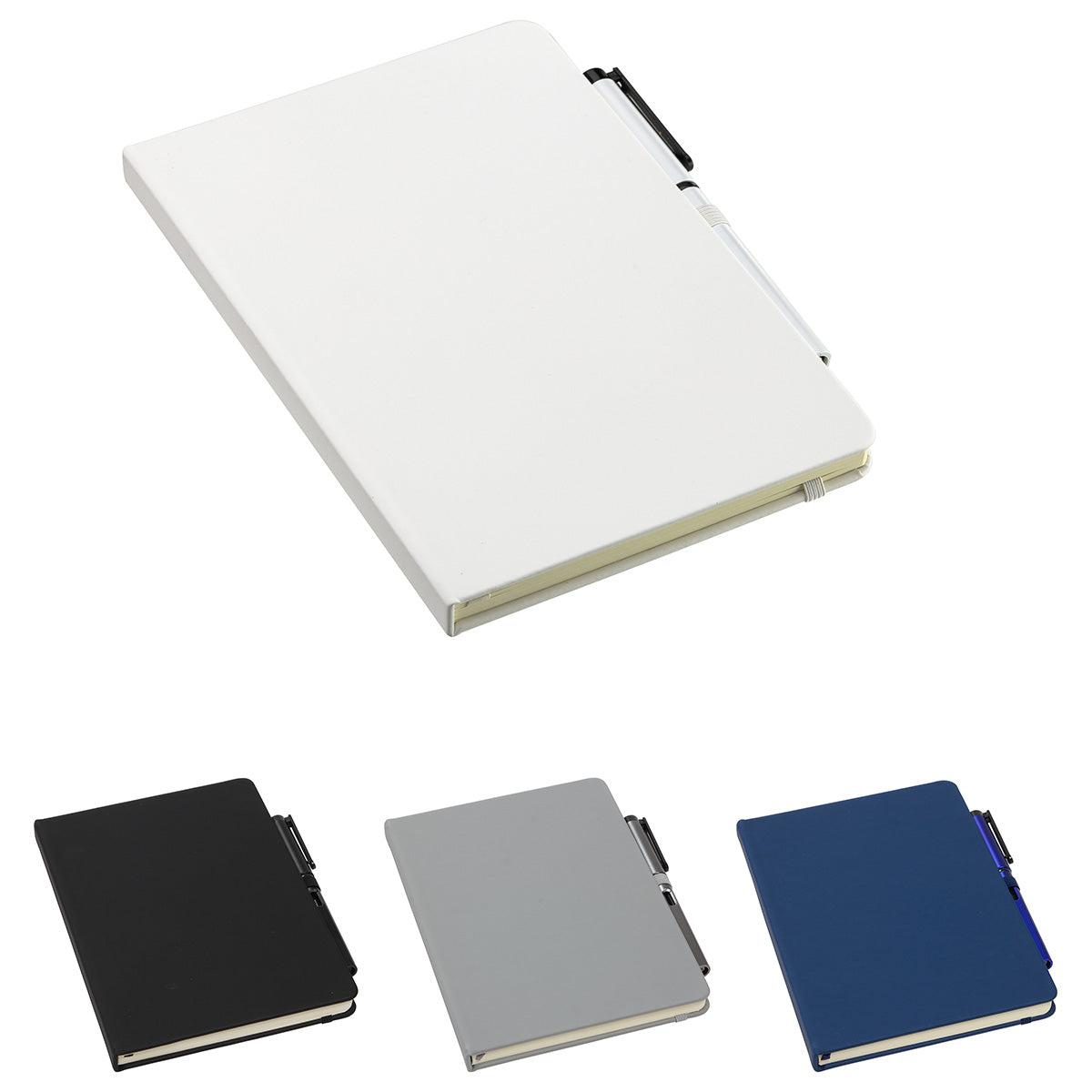 Quorum Soft Touch Journal with Matching Color Gel Pen