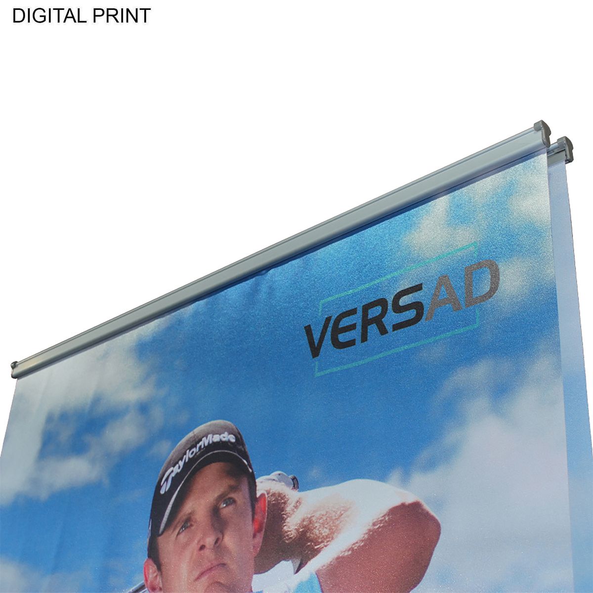 24Hr Express Ship- Premium Retractable Pull Up Banner Double sided Graphics (33.5"x79")