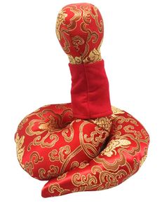 Red/Gold Blank Back View