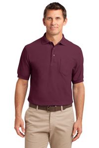 Port Authority® Silk Touch™ Polo Shirt w/ Pocket