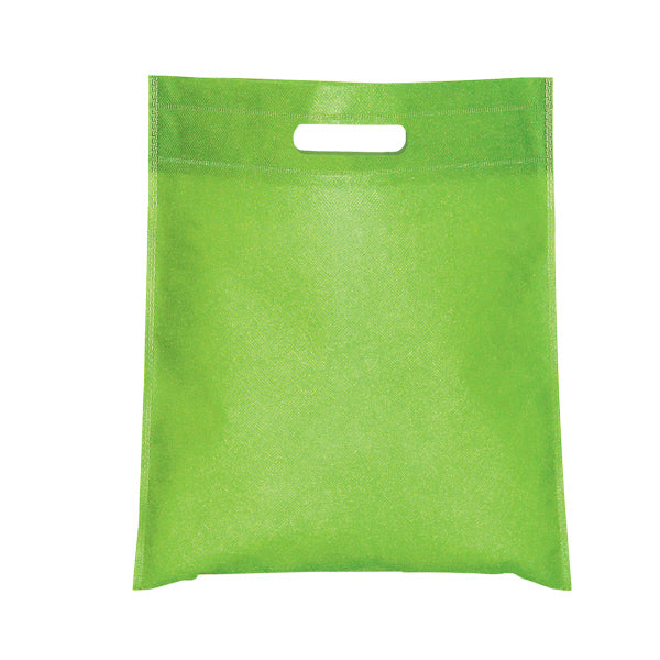 Small Non Woven Cut-Out Handle Tote Bag