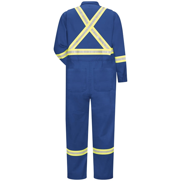 Bulwark Men's Premium Ultra Soft Coverall w/ Reflective Trim