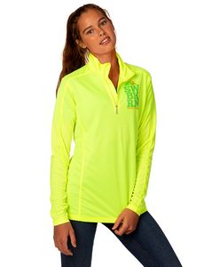 Zorrel® Ladies Boston Syntrel™ ¼-Zip Interlock Pullover Shirt