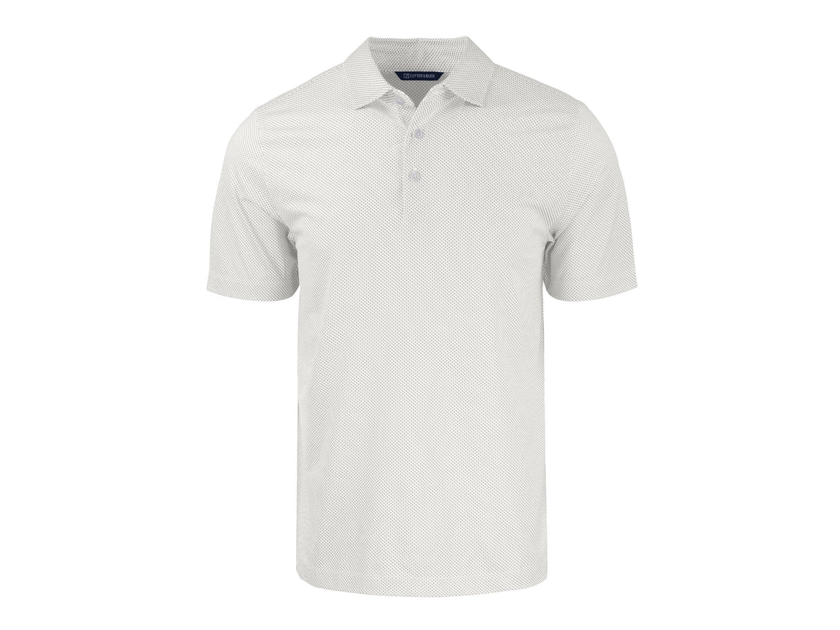 Cutter & Buck Pike Eco Symmetry Print Stretch Recycled Mens Big & Tall Polo