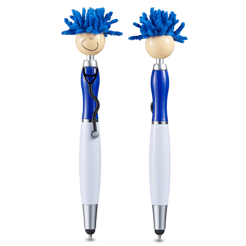 MopToppers® Screen Cleaner w/Stethoscope Stylus Pen