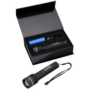 Rechargeable 15 W White Laser LED Flashlight