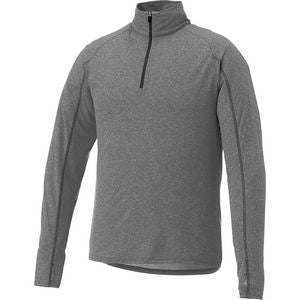 Heather Dark Charcoal Gray Blank