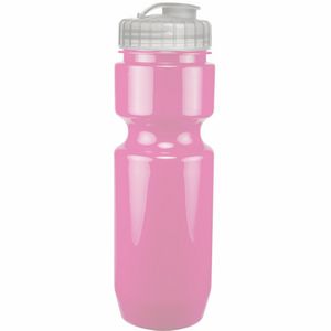 Pink/Clear Lid Blank