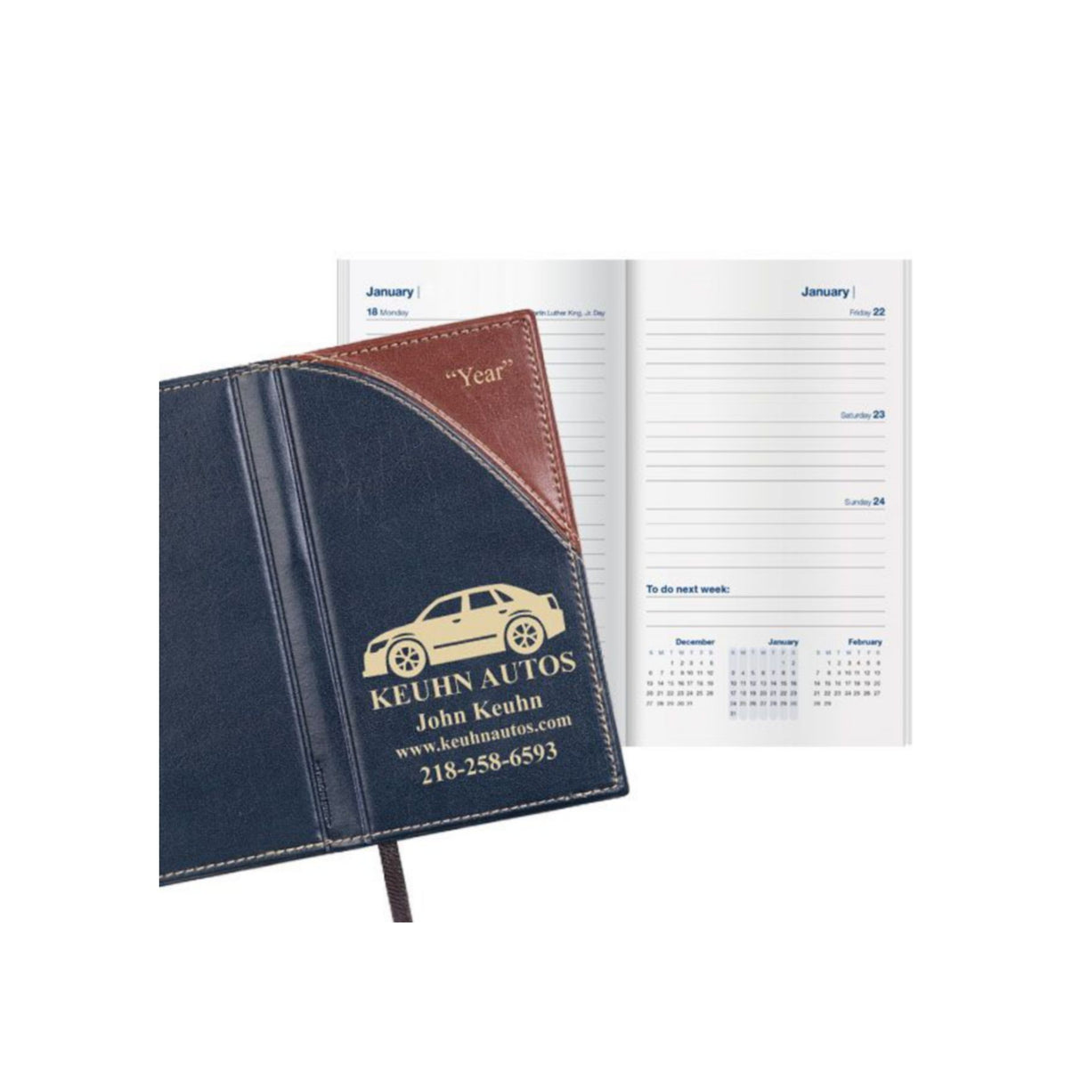 Marano Weekly Pocket Calendar