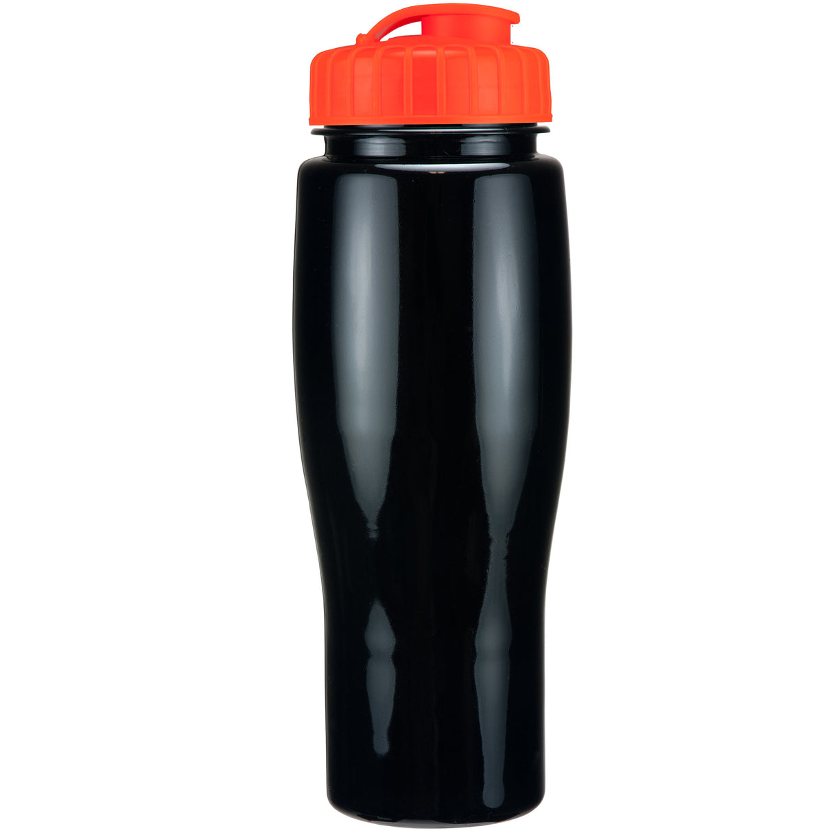 Black/Translucent Orange Lid