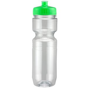 Clear/Neon Green Lid Blank