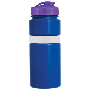 Blue/White Band/Translucent Purple Lid Blank