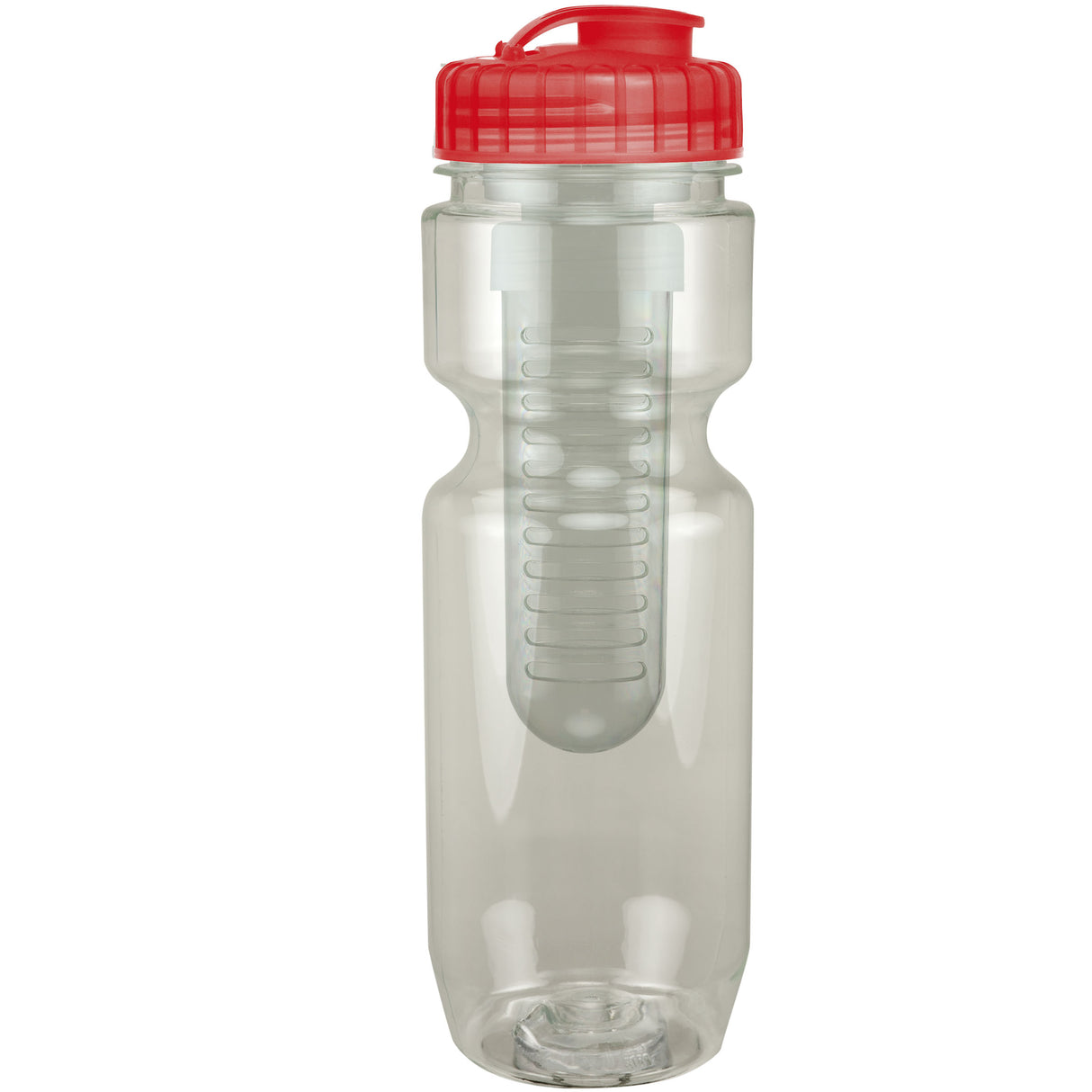 Clear/Translucent Red Lid