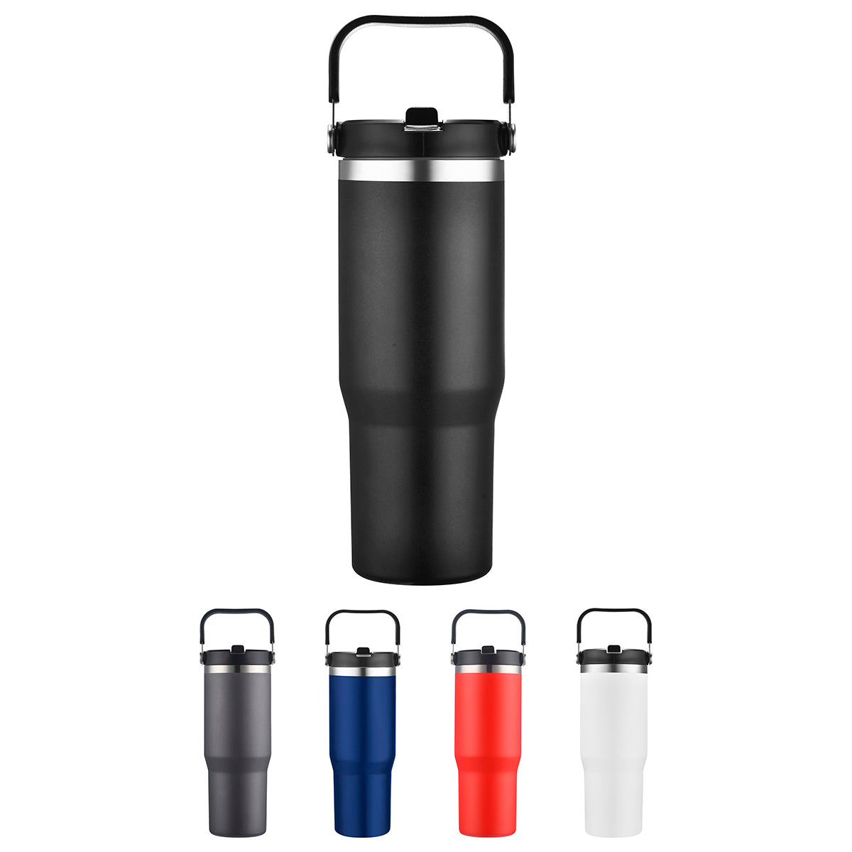 Tollara 30 oz Vacuum Insulated Tumbler with Flip Top Spout