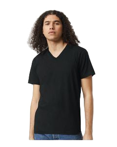 American Apparel® Unisex CVC V-Neck Tee