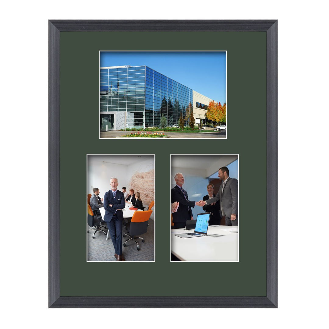 Forest Green / 5" x 7" (1) , 4" x 6" (2) / 11.75 x 14.375 (Blank)