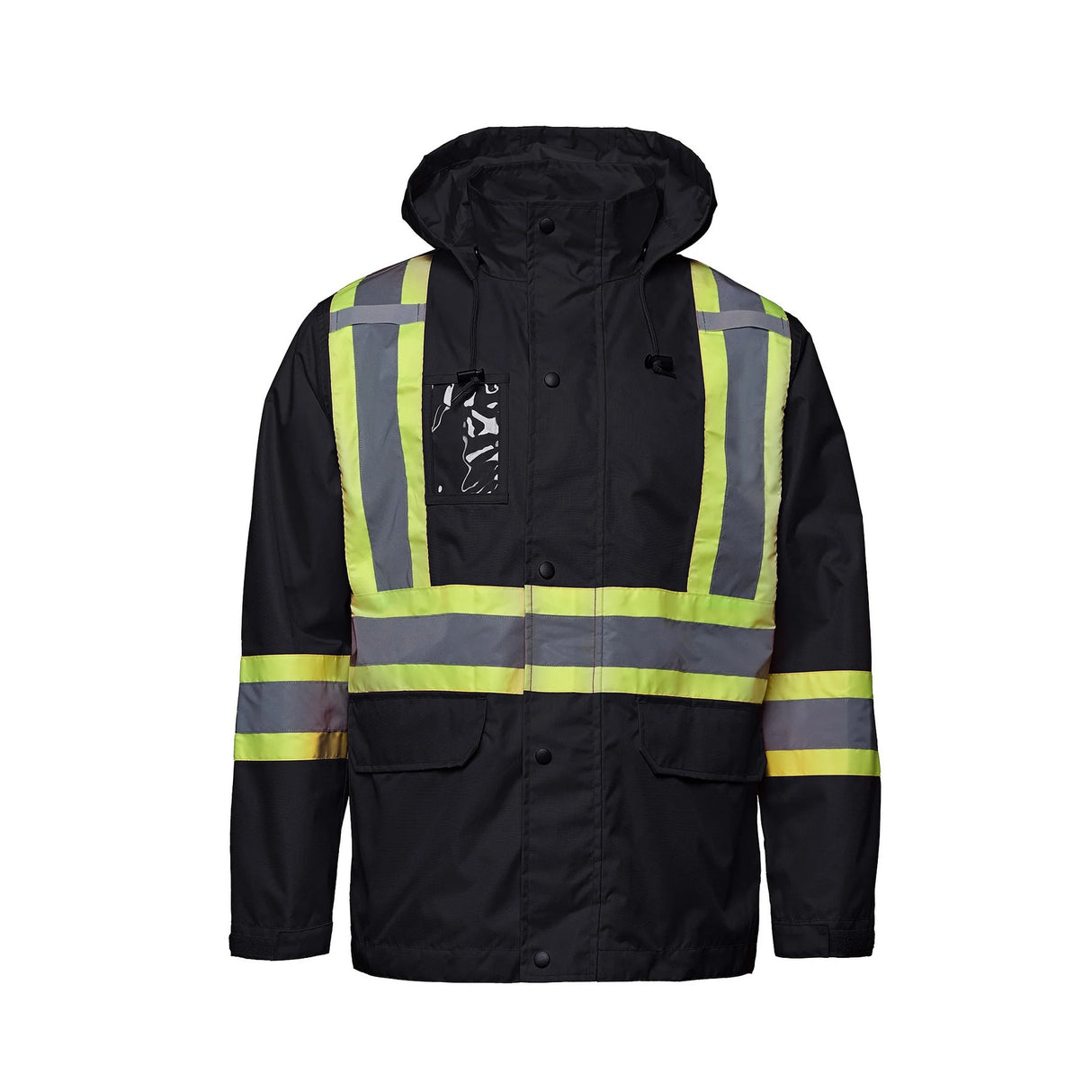 STORM - Full Length HI-VIZ Raincoat with Detachable Hood