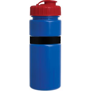 Blue/Black Band/Red Lid Blank