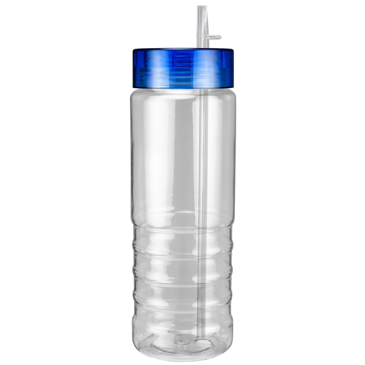 Clear/Translucent Blue Lid