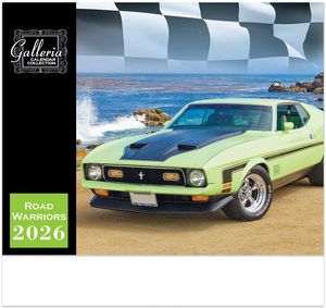 Galleria Wall Calendar 2026 Road Warriors
