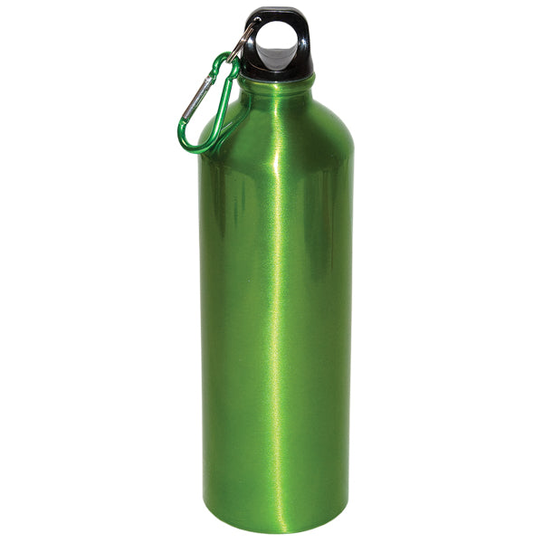 750 Ml (25 Fl. Oz.) Aluminum Water Bottle With Carabiner