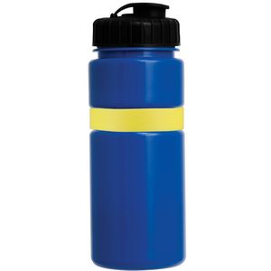 Blue/Yellow Band/Black Lid Blank