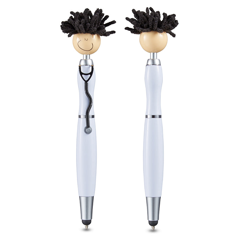 MopToppers® Screen Cleaner w/Stethoscope Stylus Pen
