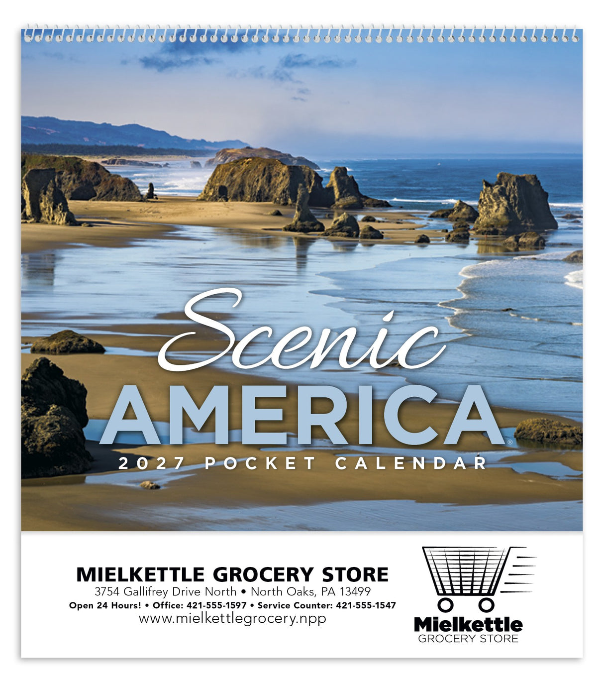 HotLine Products Scenic America Pocket Calendar cover image