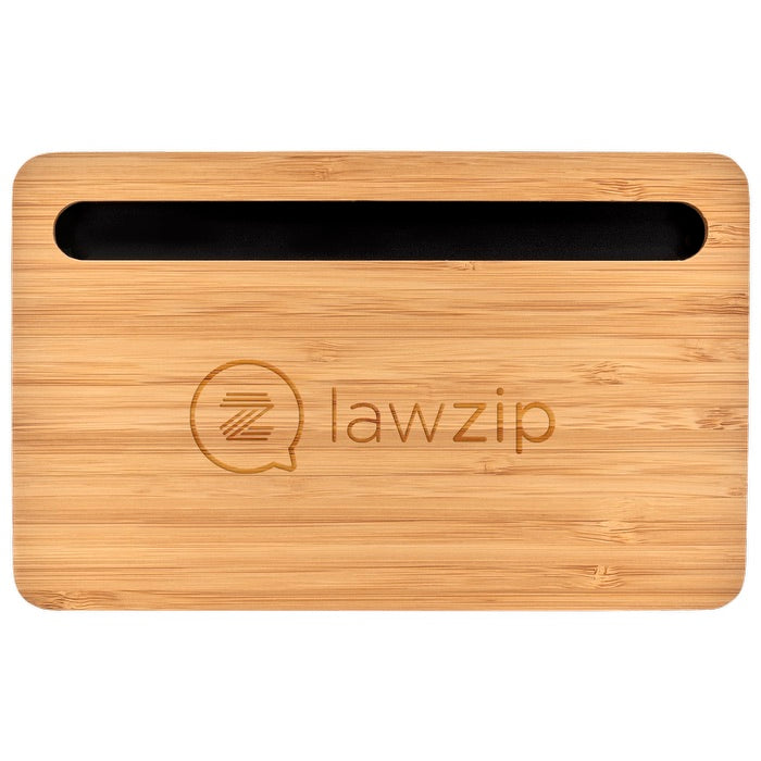 5W Bamboo Desktop Wireless Charger