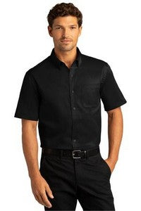 Port Authority® Short Sleeve SuperPro™ React™ Twill Shirt