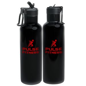 Balsam 750 Ml. (25 Fl. Oz.) Steel Bottle With Flip Straw