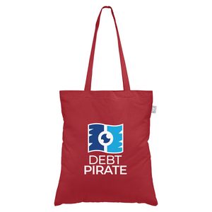 Geo - 5 oz. Recycled Cotton Tote Bag - Heat Transfer