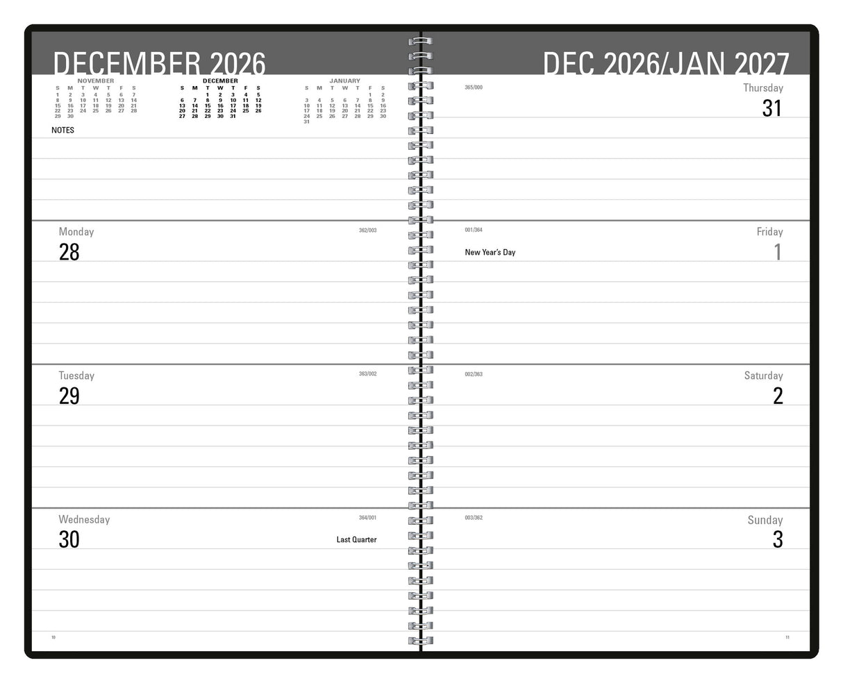 Triumph Calendars Classic Weekly Desk Planner open image