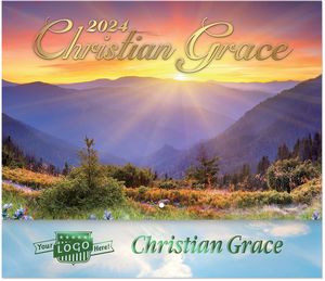 Luxe Gallery Christian Grace Stapled Wall Calendar