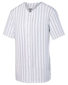 Augusta Unisex Pin Stripe Baseball Jersey