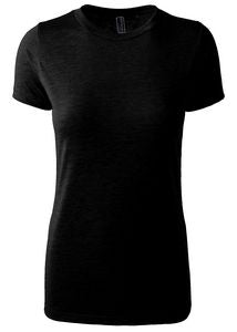 Black Solid Blank Front