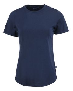 Cutter & Buck Coastline Epic Comfort Recycled Womens Short Sleeve Tee