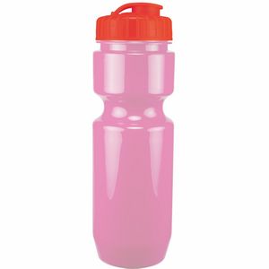 Pink/Translucent Orange Lid Blank