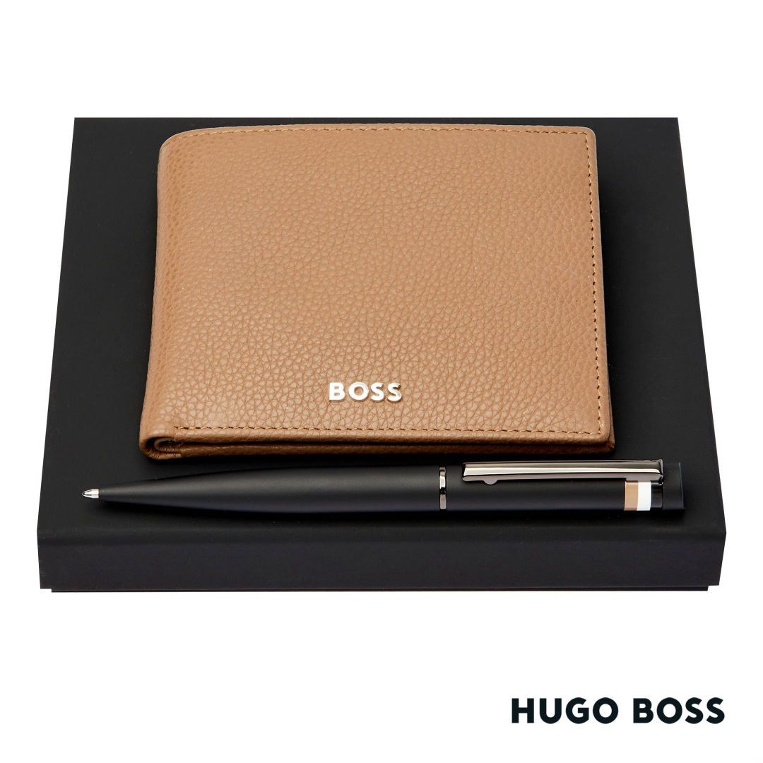 Hugo Boss® Ballpoint Pen & Money Holder Set